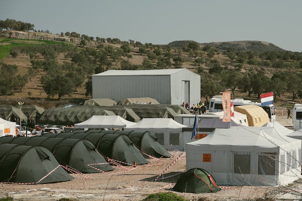 Refugee camp